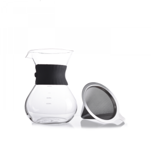 Чайник стеклянный (кофейник) -пуровер - капельная кофеварка 800 мл